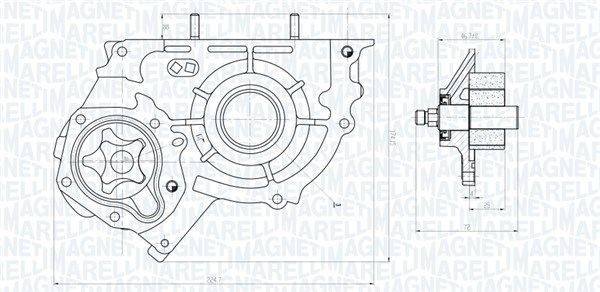 351516000003 Magneti Marelli Bomba de aceite